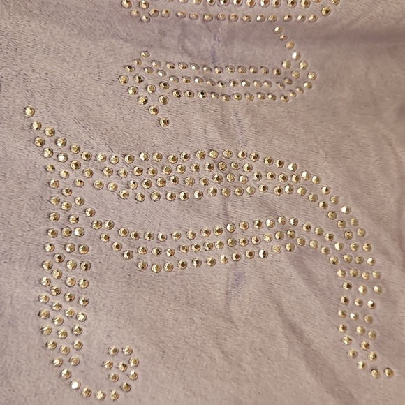 💕JUICY COUTURE💕 2 Pack Velour PJ Short Set 90s Black & Purple Bedazzled XL NWT - Picture 3 of 13